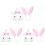 3Ensembles Ensemble Cosplay Oreilles Rose Et 1