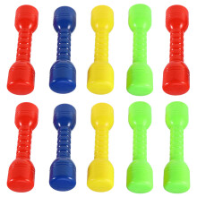20Pièces Haltères Plastique ABS Ergonomiques Pour Exercices Enfants