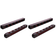 2Ensembles Porte-Queue Billard Bois Multi-Emplacements