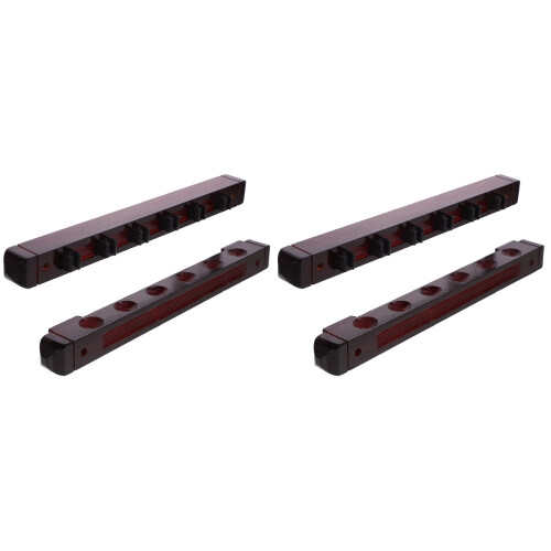 2Ensembles Porte-Queue Billard Bois Multi-Emplacements