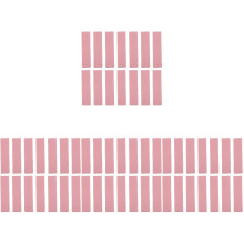 200Pièces Boîtes Kraft Rose Pour Stockage Baume À