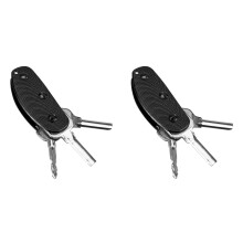 2Pièces Porte- Aluminium Noir Pour Jusqu’à 6 Usage Extérieur