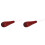 2Pièces Bâtons Chef D'orchestre Bois Durable Maniable Marron 1