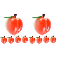 10Pièces Décoratives PVC Rouge Jouets Miniatures Pour Enfants