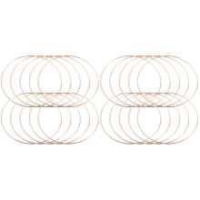 20Pièces Cercles Métal Résistants Pour Projets DIY -Rêves