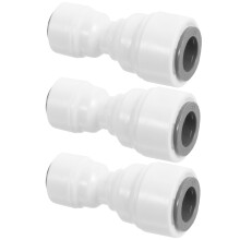 9Pièces Raccords Crimp Plats ABS Connecteurs D'air Rapides