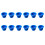 24Pièces Bouchons Silicone Ajustables Bleu Pour Évier Salle De Bain 1