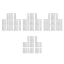 80Pièces Cartouches Mélangeur Colle Époxy Plastique Précis 1:1