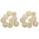 20Pièces Mini Chapeaux Beige Pour Projets Créatifs Enfants 1