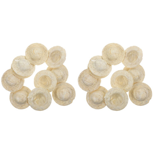 20Pièces Mini Chapeaux Beige Pour Projets Créatifs Enfants