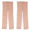 2Pièces Collants Hiver Khaki Pour Texture Délicate 1
