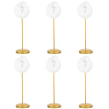 6Pièces Organisateur De Boucles D'oreilles Décoratif Table