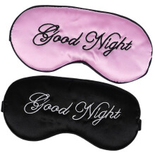 2Pièces Masques Yeux Assortis En Soie Et Durable À
