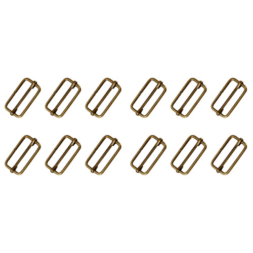 40Pièces Boucles Carrées Métal Pour Ajustement Sangles Sacs