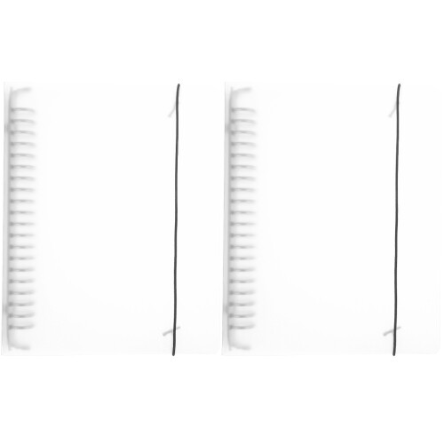 2Pièces Étui De Transparent PP Anti-Saleté Pour Notes