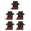 5Pièces Figurine Pavilion Décor Extérieur Intérieur 1