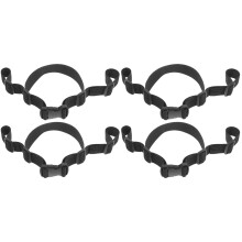 4Pièces Ceintures De Noir Pour Chaise Poussette Bébé