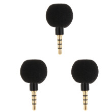 3Pièces Microphones À Main Durables Pour Chants Et