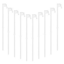 12Pièces Mât Clip Pratique