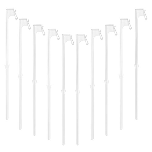 12Pièces Mât Clip Pratique