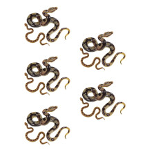 10Pièces Serpents Faux Prop Simulation Effrayants Décoration Halloween