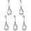 5Pièces Cuillères Pour Pâtes Résistantes Haute Température Argent 1