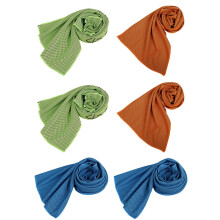 1Ensemble Serviette De Sport Rafraîchissante En Polyester Mix Couleurs