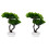 2Pièces Simulation Welcome Pine Vert Décoration Maison 1