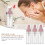 3Pièces Flacons Mousse Roses Format Sécurisée Beauté 6