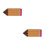 2Pièces Porte-Crayons En Bois Style Crayon Idéal École 4