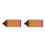 2Pièces Porte-Crayons En Bois Style Crayon Idéal École 5