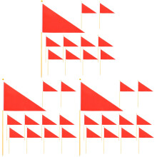 30St Duurzame Tuinmarkeerflags Met Paal Voor Landschapsgebruik