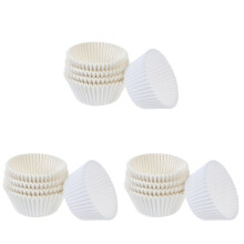 300St Witte Cupcake Wraps Papier Stijlvol Voor Partijen En Decoratie