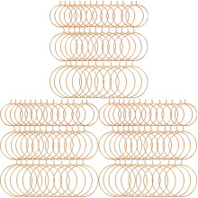 450St Lichtgewicht Rose Goud Oorring Hoops Voor Kreatieve DIY