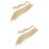2Pièces Perruque Extension Queue De Blonde Femme 5