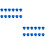 24Pièces Bouchons Silicone Ajustables Bleu Pour Évier Salle De Bain 6