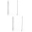 2Pièces Étui De Transparent PP Anti-Saleté Pour Notes 6