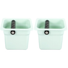 2Pièces Accessoire Café Knock Box En Vert Clair