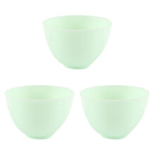 3Pièces Bols Polyvalents Vert Silicone, Mélange Et Conservation