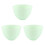 3Pièces Bols Polyvalents Vert Silicone, Mélange Et Conservation 1