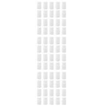 90Pièces Conteneurs Pilules Plastique Médical