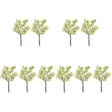 10Pièces Miniatures Arbres Élégants Accessoires Paysagers