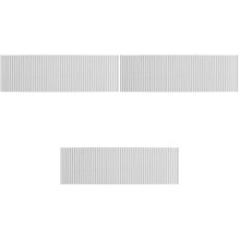 3Pièces Film Fenêtre Intimité PVC Réutilisable Colle Décor