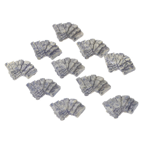 20Pièces Pas Miniatures En Résine Accessoires
