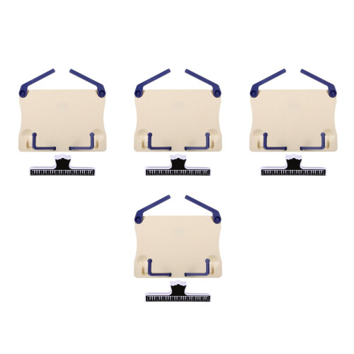 4Pièces Support Lecture Pliable ABS Pour Partitions Et Livres