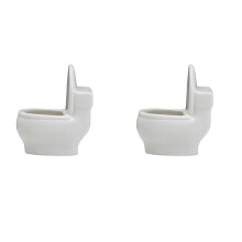 2Pièces Pot De Toilette Durable Pour Usage