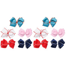 10Pièces Noeuds Fille Colorés Accessoires Raffinés