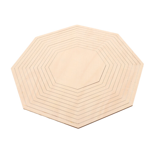 1Ensemble Guide Bois Khaki Moule Argile Outil Pour Artisanat