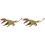 2St Realistisch Pterodactyl Model Groene Dinosaurier Decoratie 1