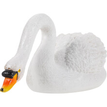 3St Duurzame Resin Zwaan Ornamenten Voor Vijver En